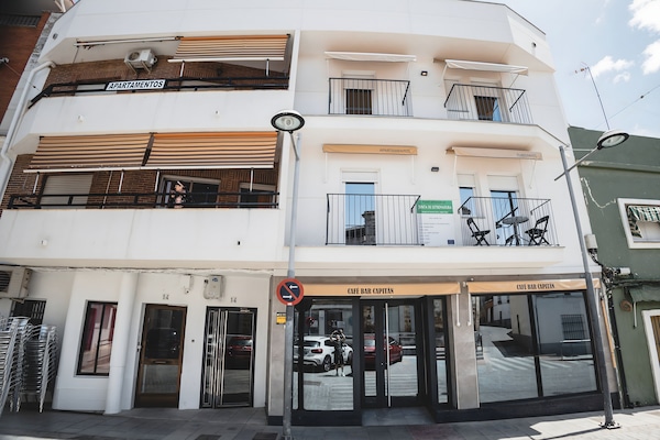 Fachada de la propiedad