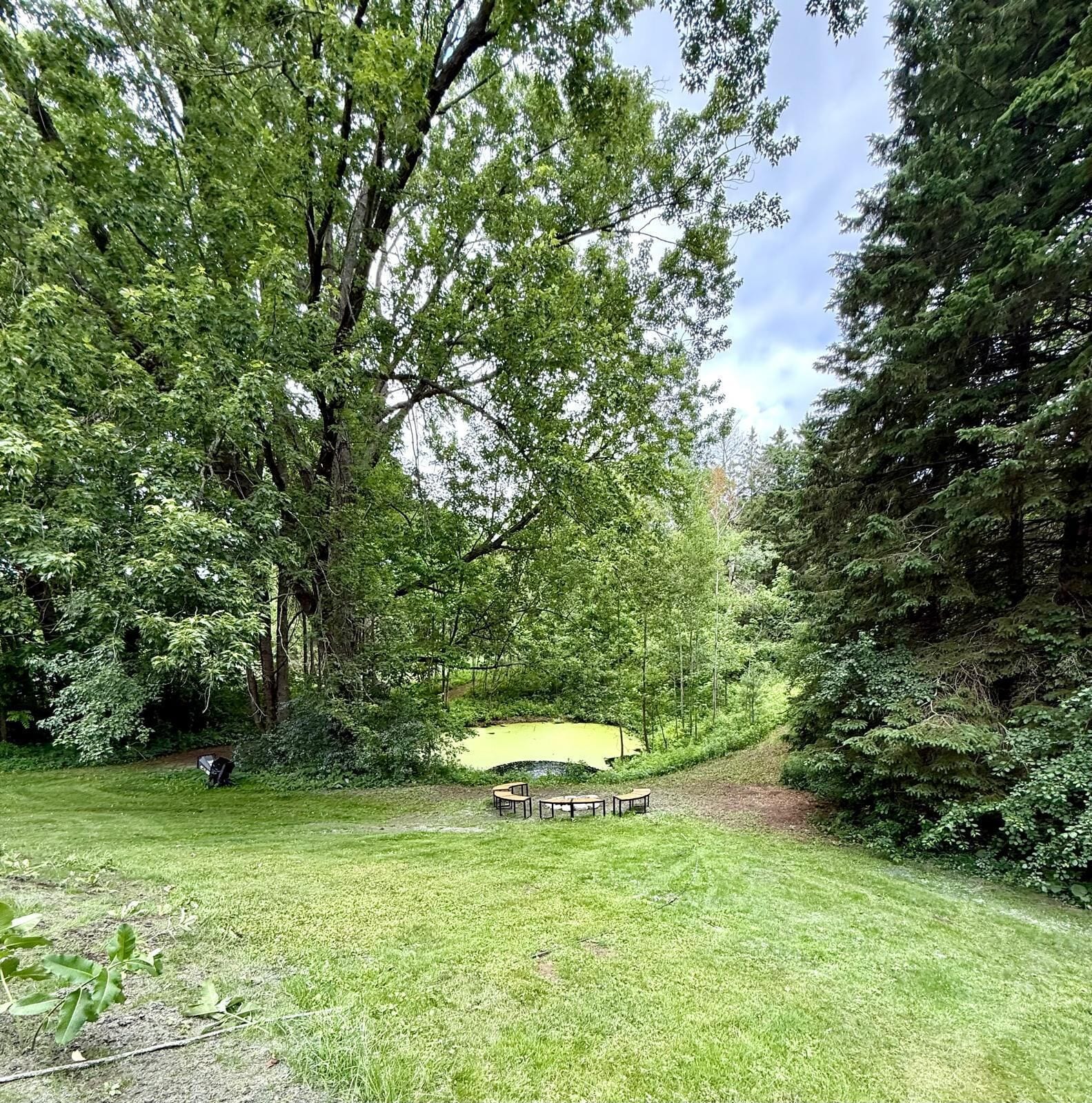 Enceinte de l’hébergement