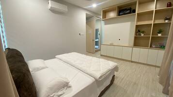 4 sovrum, skrivbord, gratis wi-fi och sängkläder