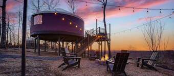 Starlit Haven | Hot Tub, Stargazing Loft, Nature Retreat in PA Wilds