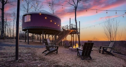 Starlit Haven | Hot Tub, Stargazing Loft, Nature Retreat in PA Wilds