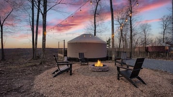 Overnatningsstedets område