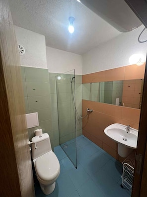 Serviettes fournies, savon, papier toilette