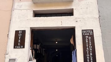 Facciata della struttura