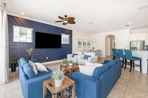 Älytelevisio, videopelejä, pöytäjalkapallopöytä