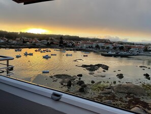 Vue depuis lâhĂ©bergement