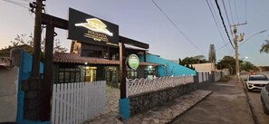 Front of property – evening/night