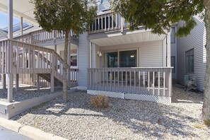 Exterior detail - Coastal Gem in Seaside Heights – 2BR Townhome, Steps to Beach + Badges (Seaside Heights)