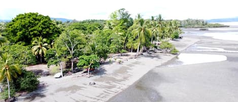 Beach nearby, white sand