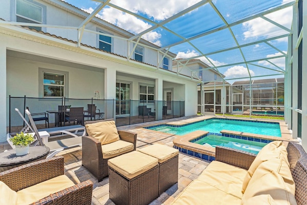 House, Multiple Beds, Private Pool, Pool View (Resort Vibes At Championsgate) | View from room