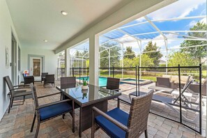 House, Multiple Beds, Private Pool, Pool View (Resort Vibes At Championsgate) | Dining room