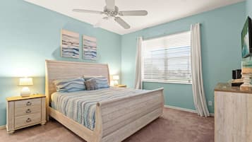 House, Multiple Beds, Pool Access, Pool View (Poolside At Calabay) | 4 bedrooms, individually decorated, individually furnished, bed sheets