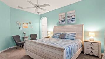 House, Multiple Beds, Pool Access, Pool View (Poolside At Calabay) | 4 bedrooms, individually decorated, individually furnished, bed sheets