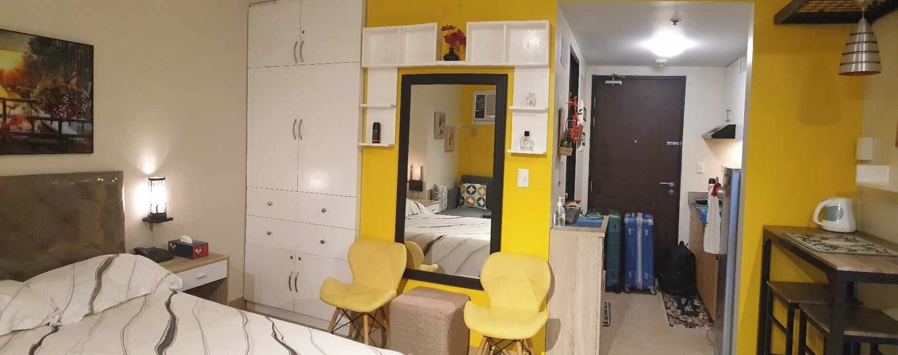 Desk, laptop workspace