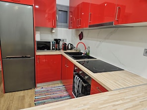 Microwave, oven, stovetop