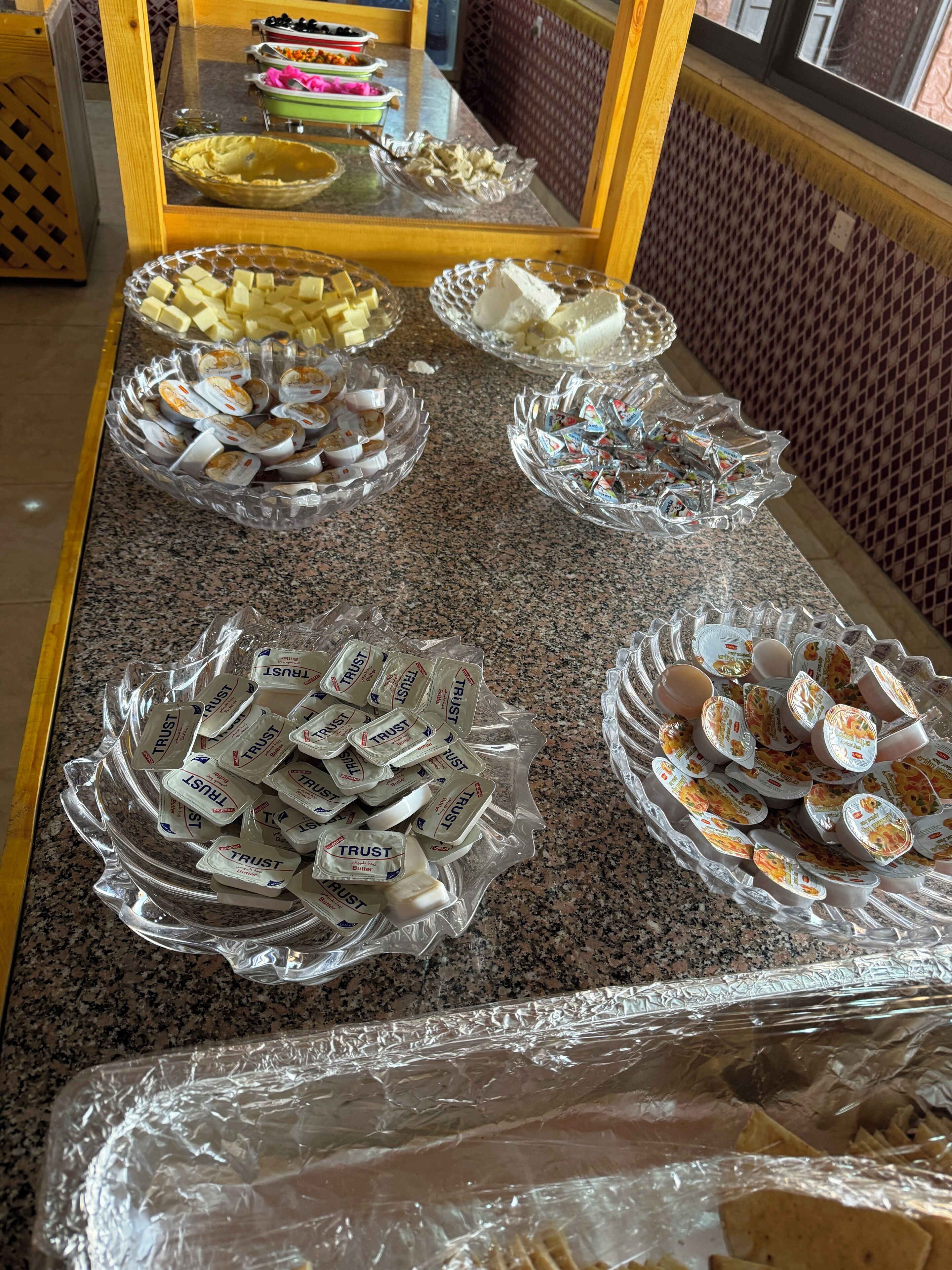 Breakfast buffet