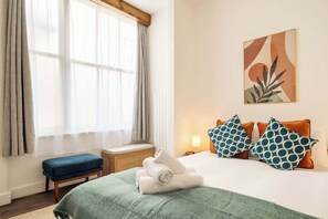 2 bedrooms, iron/ironing board, travel crib, WiFi