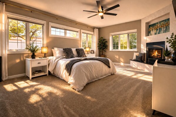 9 bedrooms, desk, travel cot, WiFi