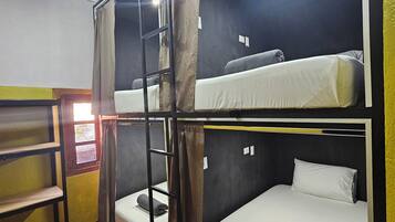 Dormitorio compartido económico | Wifi gratis y ropa de cama