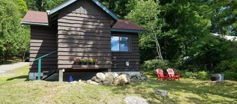 Historic Cabin Retreat - In Town and On the Lake! Minutes to Rail Trail