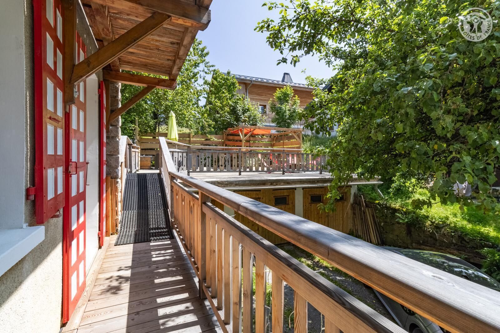 Overnattingsstedets uteområder