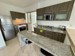 Microwave, oven, stovetop