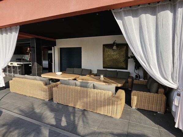 Opções para refeição ao ar livre