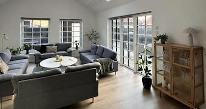 Holiday bliss with terrace and space in Skagen