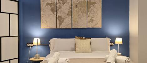 Strygejern/strygebræt, internetforbindelse, sengetøj