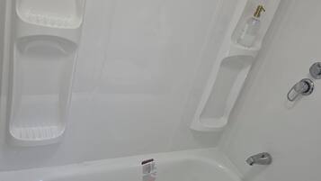 Towels, soap, toilet paper