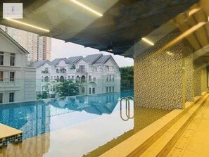 Rooftop pool
