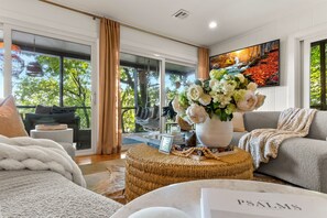 TV connectée, cheminée