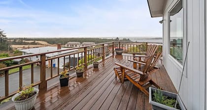 Luxurious Hilltop Home with Direct Dune Access