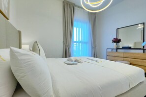 1 Schlafzimmer, Schreibtisch, Bügeleisen/Bügelbrett, WLAN