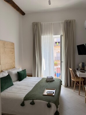 Double or Twin Room, 1 King Bed, Balcony, City View | Premium bedding, down comforters, free minibar, in-room safe - Tresette Porta Capuana (Naples)