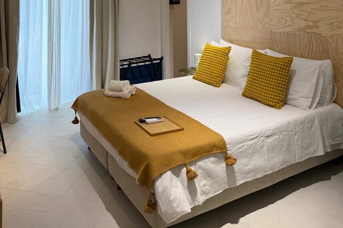 Chambre Deluxe Double ou avec lits jumeaux, balcon, vue ville
