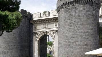 Façana frontal de l'allotjament