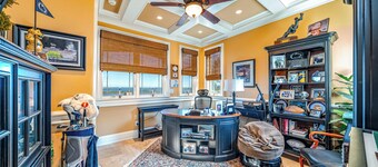 Bayfront Mansion w/ Pool, 6BR, Ample Parking & Sunset Views