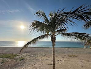 Liegestühle, Strandtücher