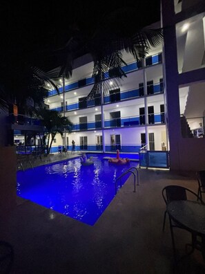 Room, 1 Bedroom, Smoking, Balcony | Pool | Outdoor pool