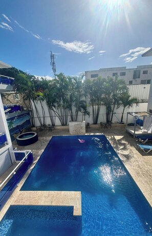 Lejlighed - 1 soveværelse - ryger - balkon | Pool | Udendørs pool