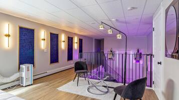 2 bedrooms, iron/ironing board, travel crib, WiFi