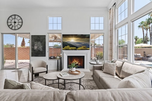 Privacy and Mountain View Pool Home in PGA Signature!  All the amenities!