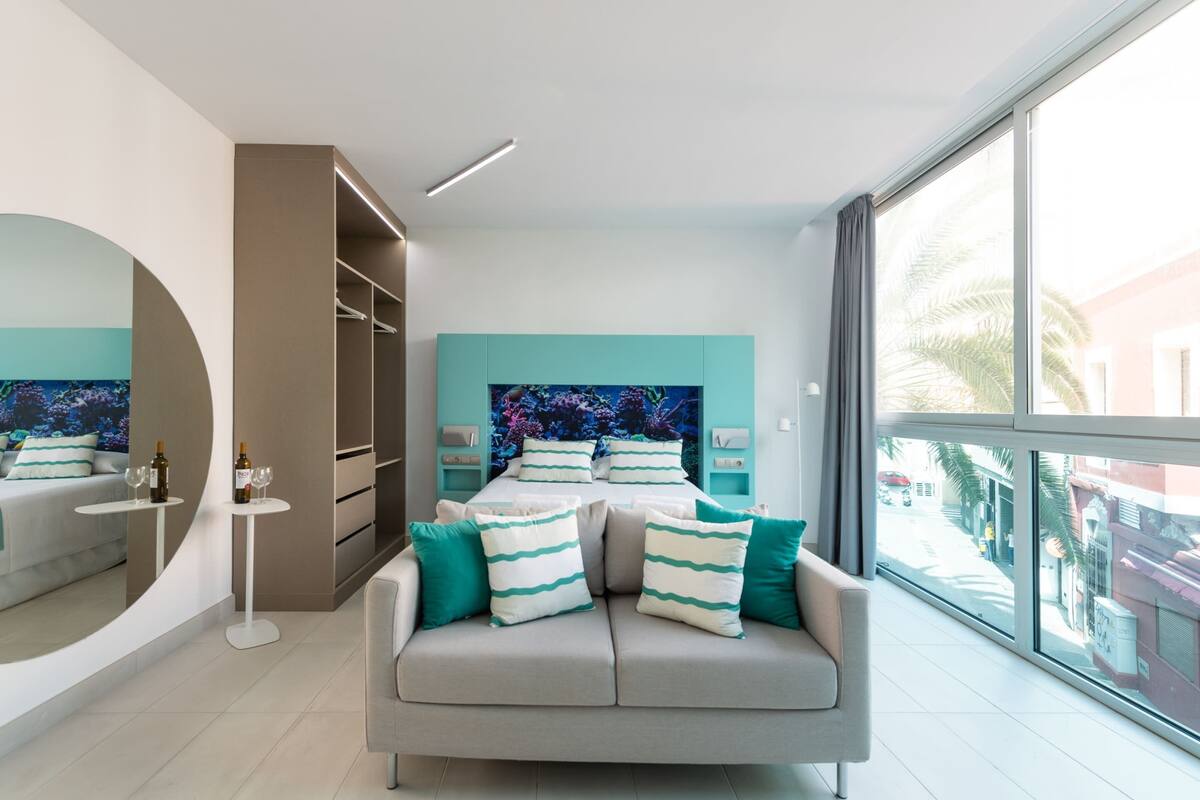 Apartamento | 1 quarto, espaço de trabalho para notebook