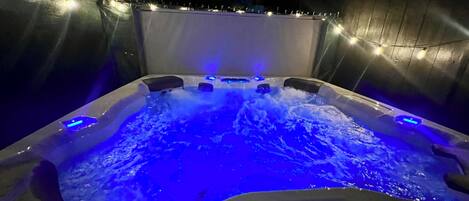 Idromassaggio all'aperto