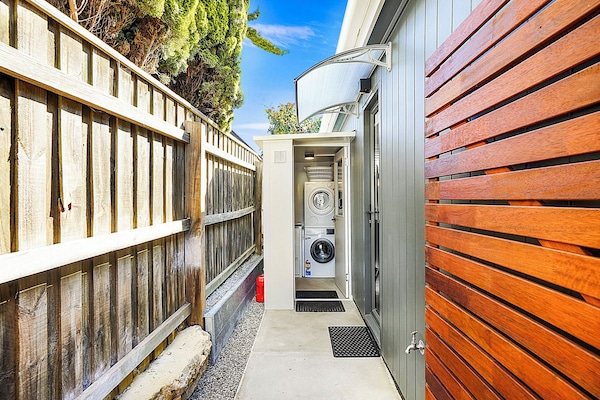 Path to the laundry area