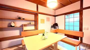 Basic House, City View | Living area | 32-inch flat-screen TV with digital channels