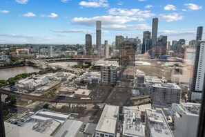 منظر من الجو على ارتفاع عالٍ