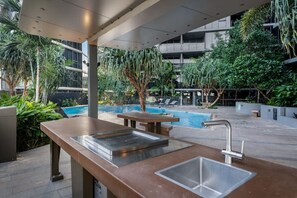 Terrace/patio - Fully Equipped Inner-City Studio near CBD (South Brisbane)