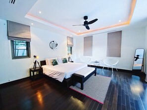 Balcony - Fabulous 2br Pool Villa Walk to Bangtao Beach and Catch Club (Choeng Thale)